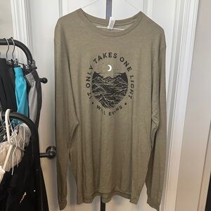 Bella Canvas Sage Graphic Long Sleeve Tee